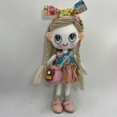 ハンドメイド❉ドールチャーム＆ミニくまチャーム❉バッグチャーム
