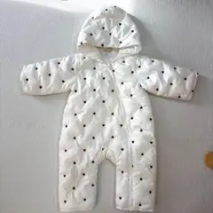 petit main ハート柄アウター 80cm