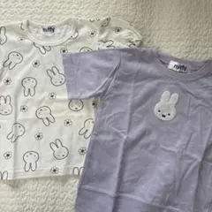 新品タグ付き　ミッフィーTシャツセット　100