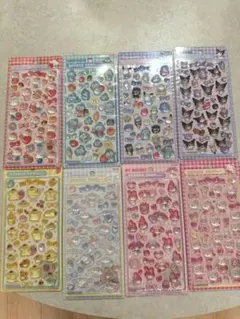 【新品・正規品】ボンボンドロップシール サンリオ 第二弾8種