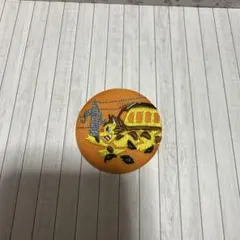 スタジオジブリ 刺繍バッジ オレンジ ネコバス トトロ