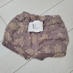 テータテート　花柄ショートパンツ80cm