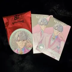 一橋綾人 8thAnniversary グリッター缶バッジメタルカードセット