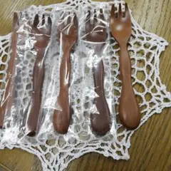 木製フォーク5本セット