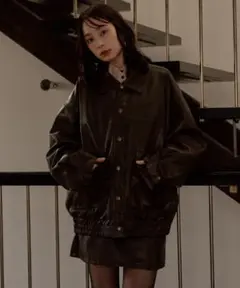 mideal over design blouson オーバーデザインブルゾン
