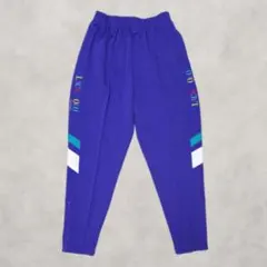 【週末SALE】古着 一点物 レトロ 美品 ジャージ トラックパンツ スウェット