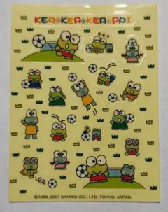 平成レトロ　サンリオ　けろけろけろっぴシール　a93
