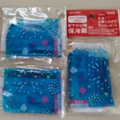 キリンオリジナルデザイン　おでかけ保冷剤3個