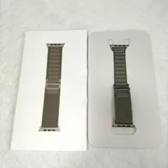 極美品✨ Apple Watch アルパインループ オリーブ 49mm S