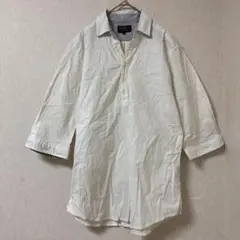 BEAMS ホワイト 七分袖　カッターシャツ　M トップス　Tシャツ Mのサムネイル