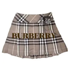 BURBERRY BLUE LABEL ノバチェック スカート ベルト Y2K - メルカリ