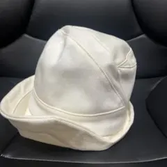 ⭐︎最終お値下❗️KAMILAVKA ❹ハットキャンバス白