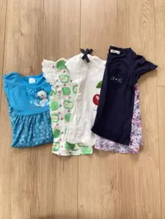 キッズ服女の子まとめ売り（Tシャツ、ワンピース95cm〜110cm）