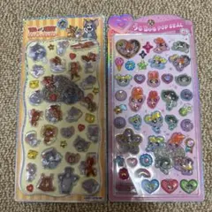 【正規品】トムとジェリー　プチドロップシール　パワーパフガールズ　うるちゅる