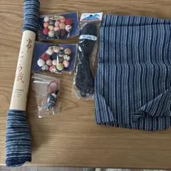 手芸素材セット しじら織 布小物 ハンドメイド