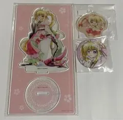 ぴちぴちピッチ　るちあ　まるくじ　アクスタ　缶バッジ　キーホルダー