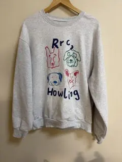 Retriever Club 犬イラスト スウェット L