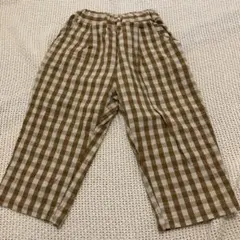 kodomojidai チェック柄 ロングパンツ 100cm