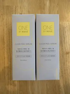 ONE BY KOSÉ クリアピール セラム 2本のサムネイル