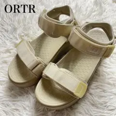 ORTR オーアールティーアール 厚底スポーツサンダル ベージュ Sサイズのサムネイル