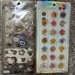 日焼けキティ おはじきシール キラコロ Kira★Coro サンリオ　キティ