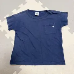 PETIT BATEAU プチバトー Tシャツ 24m 86cm ネイビー