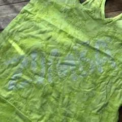 Zumba 蛍光グリーン タンクトップ　XS/S