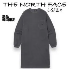 最終価格★ 新品★ノースフェイス　レディース長袖コンフォートワンピース　グレーL