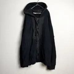 23aw ancellmレイヤードパーカー サイズ1 黒 常田着用 - メルカリ