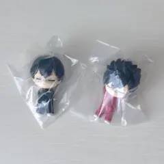 ハイキュー ねむらせ隊 カプセルトイ ガチャガチャ 影山飛雄 黒尾鉄朗