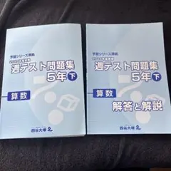2026年最新】週テスト問題集 5年 2024の人気アイテム - メルカリ