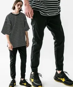 monkey time ST TCR TWILL スキニージョガーパンツ M