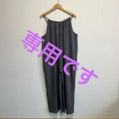 Lee グレー スリーブレスオールインワン