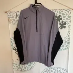 Nike ハーフジップジャケット グレー/ブラック