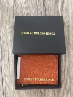 RYUKYU GOLDEN KINGS パスケース 牛皮