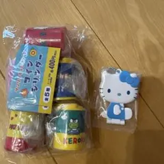 サンリオ　コインシリンダー　ハローキティミラー