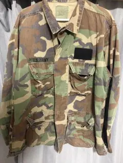 アメリカ軍U.S.ARMY ミリタリージャケット BDUジャケット 迷彩