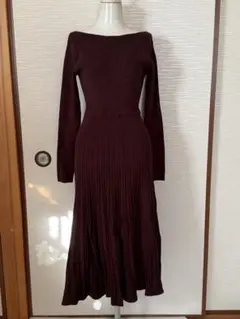 新品！マーキュリーデュオ　ニットワンピース