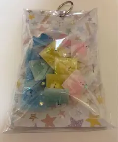 ハンドメイド　クマ柄タイルシール16枚