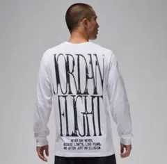 NIKE ジョーダン ブランド NEVER ロングスリーブ Tシャツ ロンt 白のサムネイル