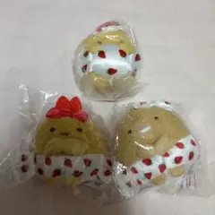 すみっコぐらし てのりぬいぐるみ サクマコラボ　とんかつ　えびふらいのしっぽ