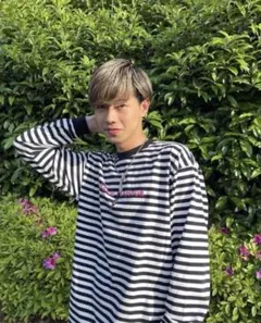SALE コムドットやまと着用　hysteric glamor ボーダーロンT
