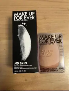 新品　メイクアップフォーエバー　HD スキンファンデーション