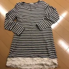 ボーダーワンピース(チュニック)のサムネイル