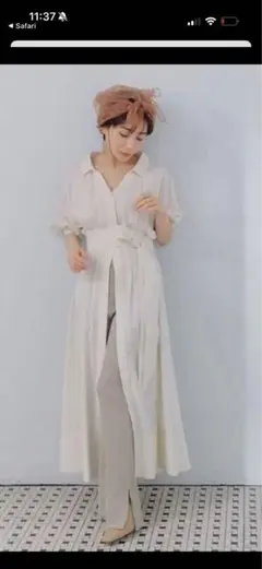 1度のみ着用✨️【SNIDEL 】ティアードプリーツワンピース 田中みな実 