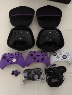 ジャンク コントローラー 5個まとめ売り Xbox Switch 部品取りなどに