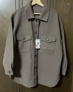 SALE★新品★ moment+ ニットメルトンCPOオーバーサイズジャケットのサムネイル