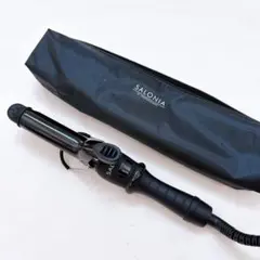 サロニア ミニ カールアイロン ヘアアイロン コテ 25mm SL-011CB