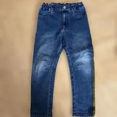 zuppadizuccaキッズ デニムパンツ サイドライン カーキのサムネイル