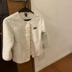 patagonia フリースジャケット S ホワイト